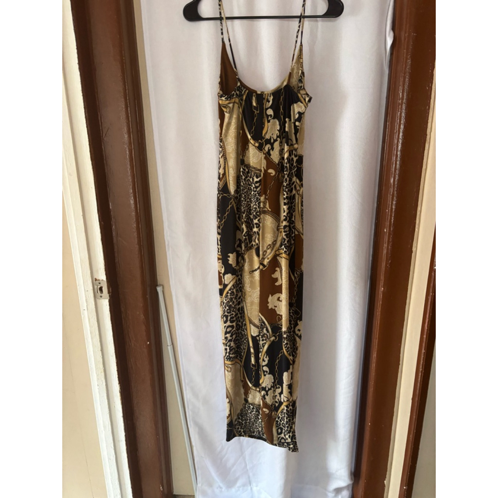 Women's Belita Collection Dress Size S Brown and Black - Picture 2 of 3